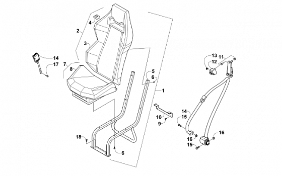 REAR SEAT ASSEMBLY