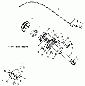 BRAKE, REAR - A06KA09CA/CB/CC/CD (4999202309920230B12)