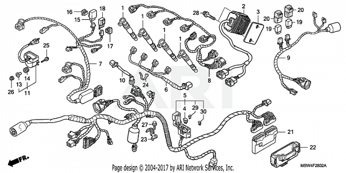 WIRE HARNESS ('04-'06)