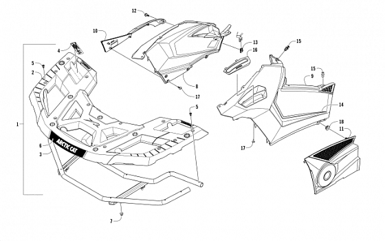 FRONT RACK AND SIDE PANEL ASSEMBLIES