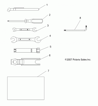 TOOLS, TOOL KIT - A11MB46FZ (49ATVTOOL08SP500)