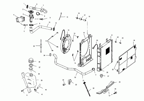 COOLING SYSTEM - A00CH50AA (4954805480A013)