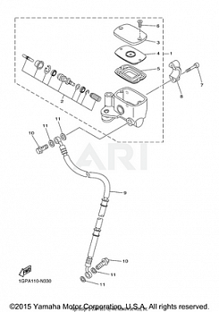 FRONT MASTER CYLINDER