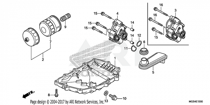 OIL PAN@OIL PUMP