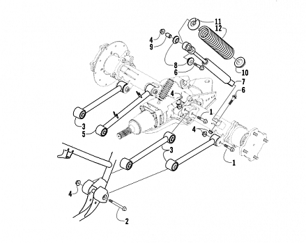 REAR SUSPENSION ASSEMBLY