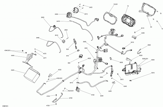 Electrical Electric Start, MXZ X - 600R ETEC