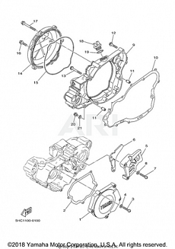 CRANKCASE COVER 1