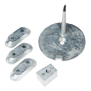 Комплект анодов Tecnoseal для Yamaha F40-60 цинк kityamaha4t40-60