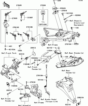 Ignition Switch/Locks/Reflectors