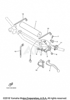 HANDLE SWITCH LEVER