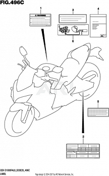 LABEL (GSX-S1000FAL9 E33)