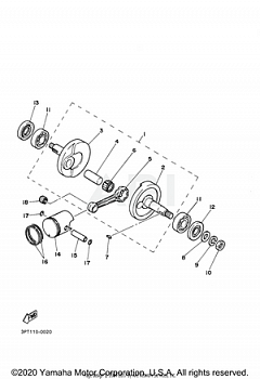 CRANKSHAFT PISTON