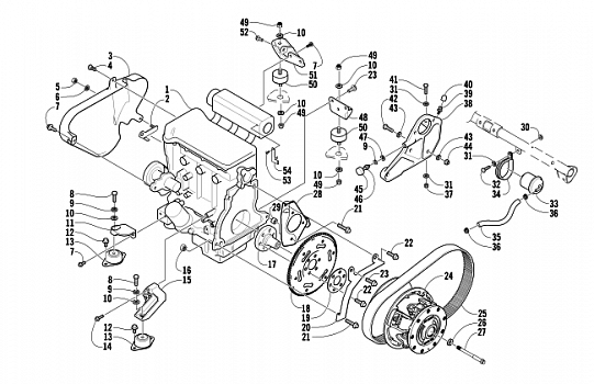 ENGINE AND RELATED PARTS