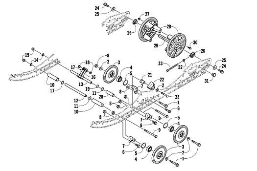 IDLER WHEEL ASSEMBLY