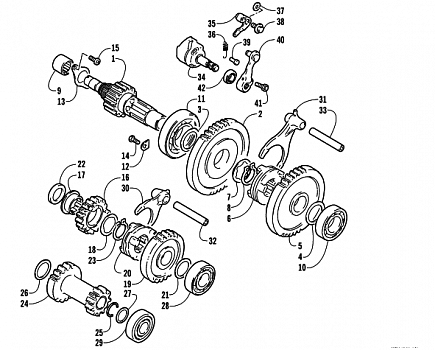 SECONDARY TRANSMISSION ASSEMBLY