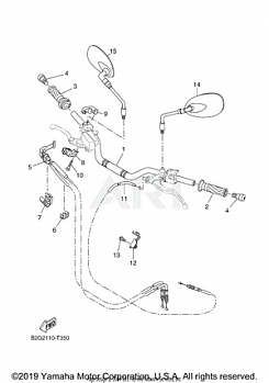 STEERING HANDLE CABLE