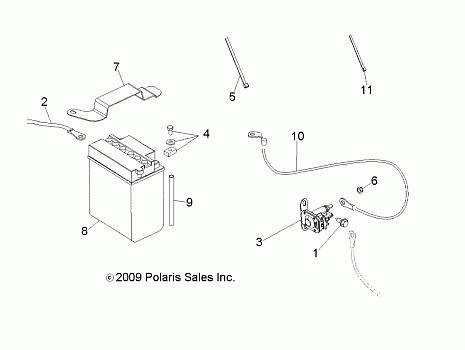 ELECTRICAL, BATTERY - A10NG50FA (49ATVBATTERY10TBLZR)