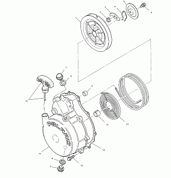 RECOIL STARTER - A02CL50AA/DA (4967986798D10)