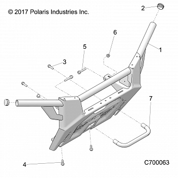 ACCESSORY, FRONT BUMPER - R19RRB99A9 (C700063)