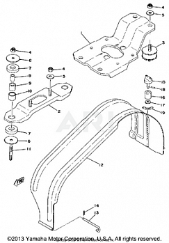 ENGINE BRACKET - DRIVE GUARD