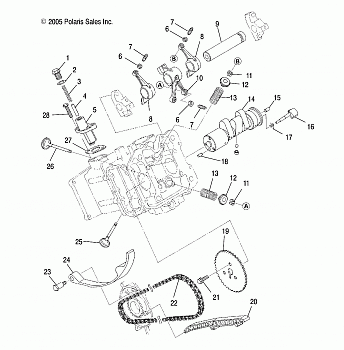 ENGINE, INTAKE and EXHAUST - A07MH46AA/AZ (4999200059920005D09)