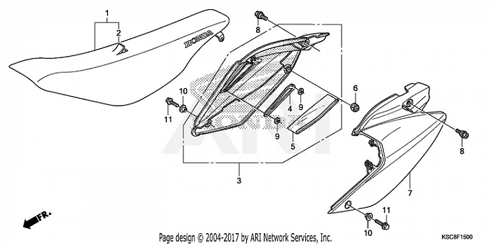 SEAT + SIDE COVER