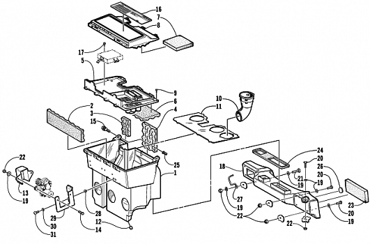 AIR SILENCER ASSEMBLY