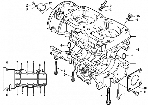 CRANKCASE ASSEMBLY