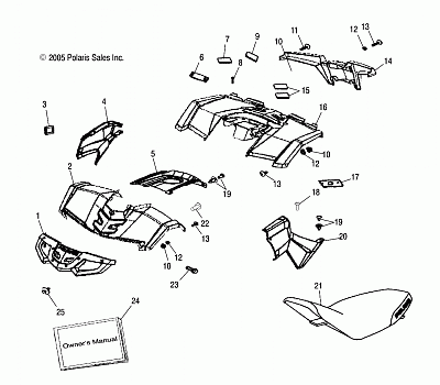 CAB/SEAT - A06PB20VA/VB (4999202869920286B07)