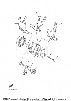 SHIFT CAM FORK