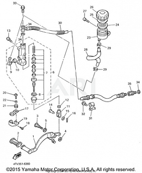 REAR MASTER CYLINDER