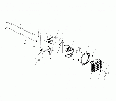 OIL COOLING - A01CB32AA (4963966396A009)