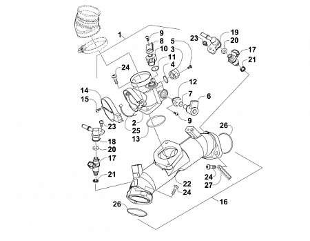 THROTTLE BODY ASSEMBLY