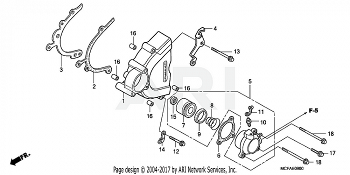 LEFT CRANKCASE COVER