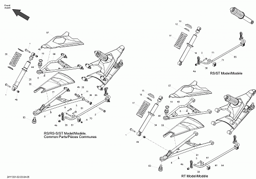 Suspension, Front