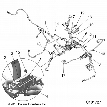 ELECTRICAL, HARNESS - A20SGE95AK (C101727)