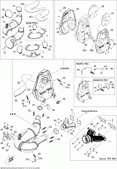 Exhaust System 800R ETEC