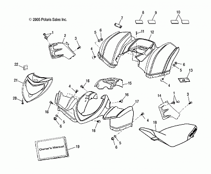 CAB/SEAT - A07PB20AA/AD (4999202449920244B07)