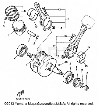 CRANKSHAFT PISTON