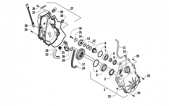 CHAIN CASE ASSEMBLY