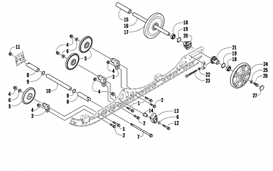 IDLER WHEEL ASSEMBLY