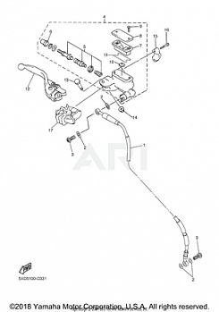 FRONT MASTER CYLINDER