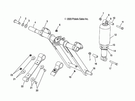TORQUE ARM, FRONT - S07NT3AS/AE (4997299729B09)