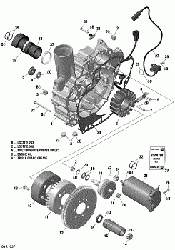 PTO Cover And Magneto - 300