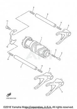 SHIFT CAM FORK