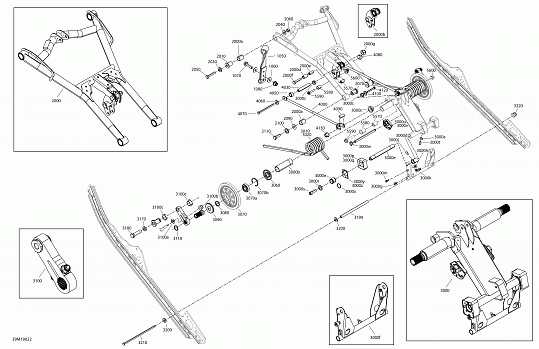 Rear Suspension - LTD - Upper Section