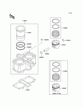 Cylinder/Piston(s)