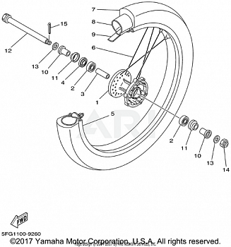 FRONT WHEEL