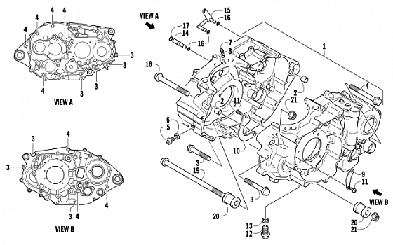 CRANKCASE ASSEMBLY