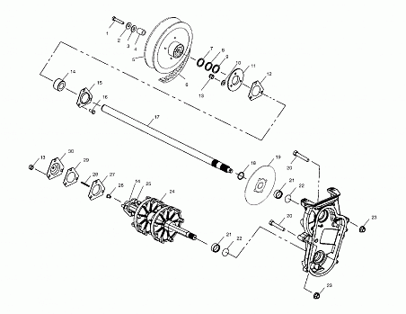 DRIVE TRAIN - S03NB3AS/S03ND3AS (4977867786B06)